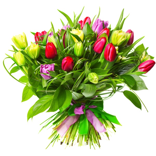Bukiet Radosne tulipany 25 szt.