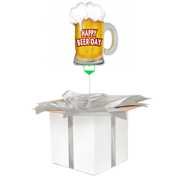 Balon z helem "Happy Beer Day"